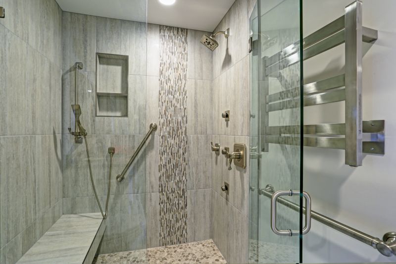 Elegant Shower with Tiles